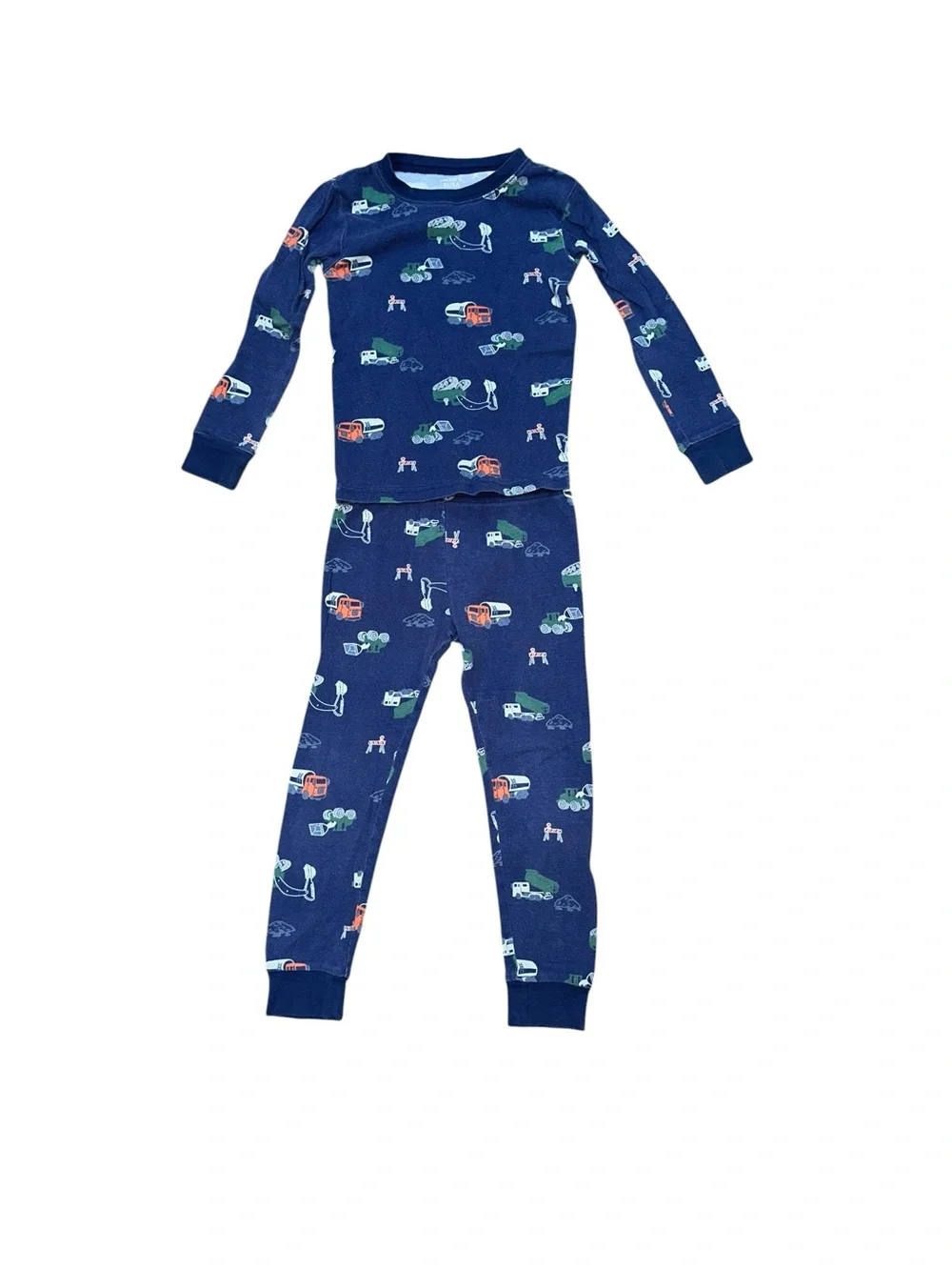 Carters toddler boy long sleeve pajama lot. Size 5t/5